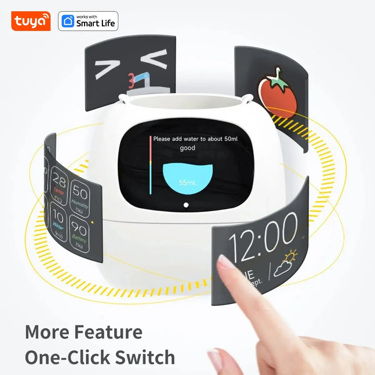 Ivy Smart Planter,Endless Fun over 49 Rich Expressions