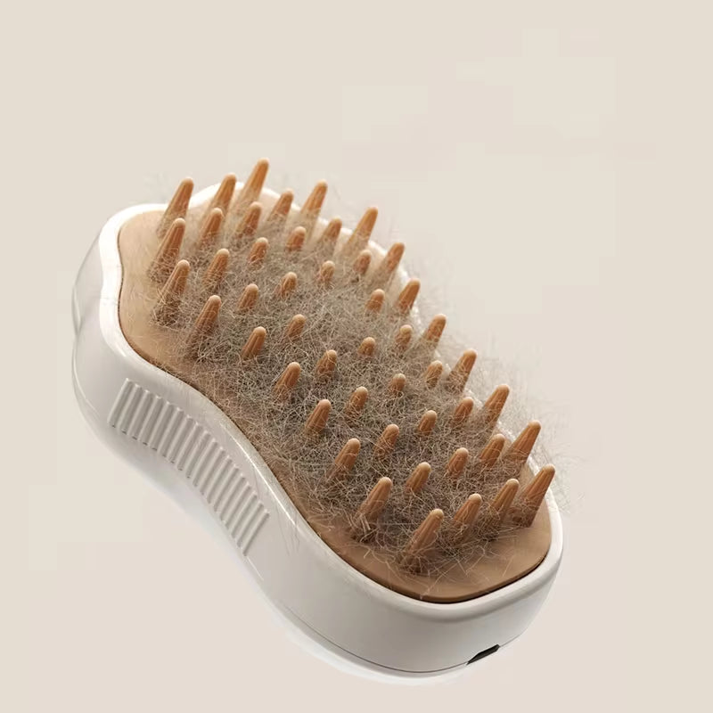 3 in 1 Steam Pet Brush