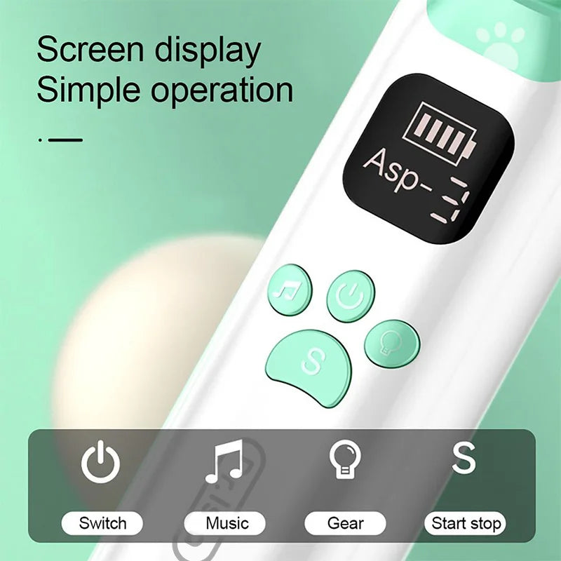 MAMIJOY Baby Nose Cleaner Silicone Adjustable Suction Electric Child Nasal Aspirator Safety Convenient Low Noise U90