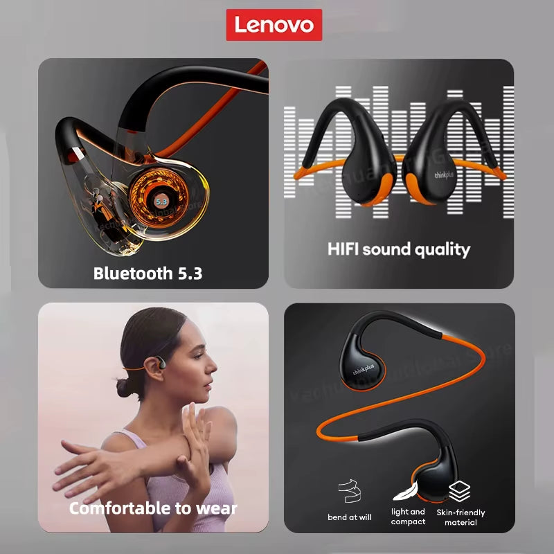 Lenovo Wireless Bluetooth Headphones