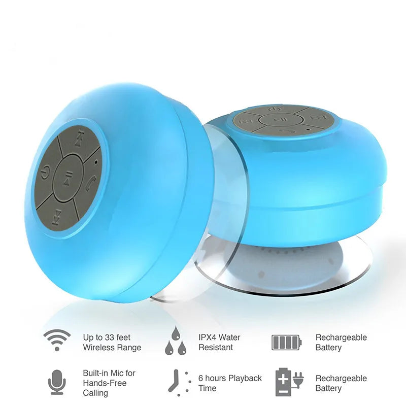 Wireless Waterproof Shower Speaker