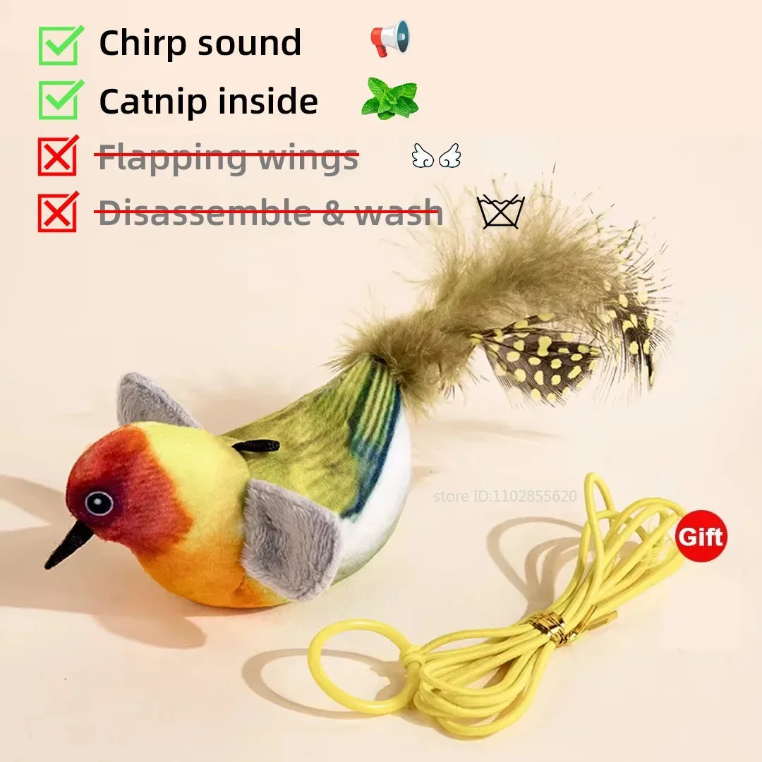 Flapping Bird Cat Toy