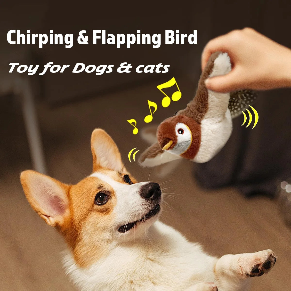Flapping Bird Cat Toy