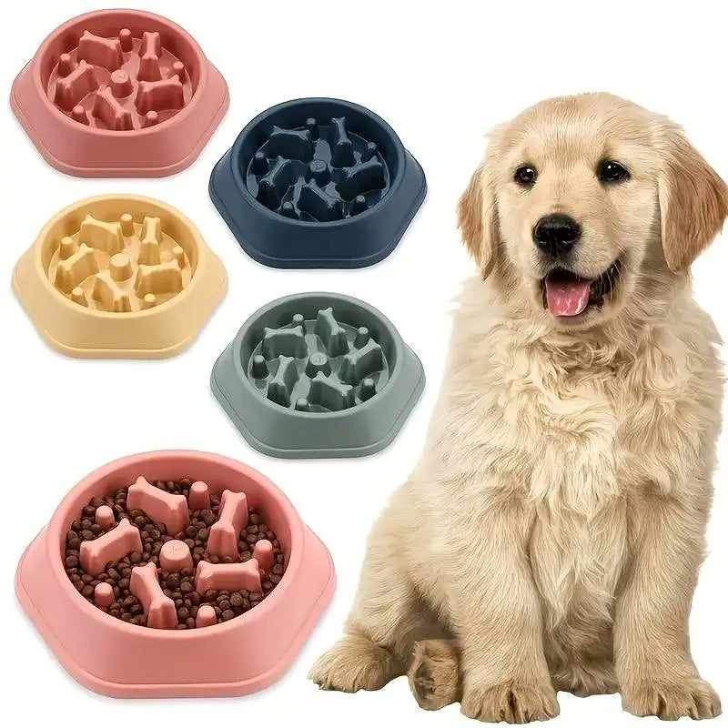 Slow Feeder Dog Bowl