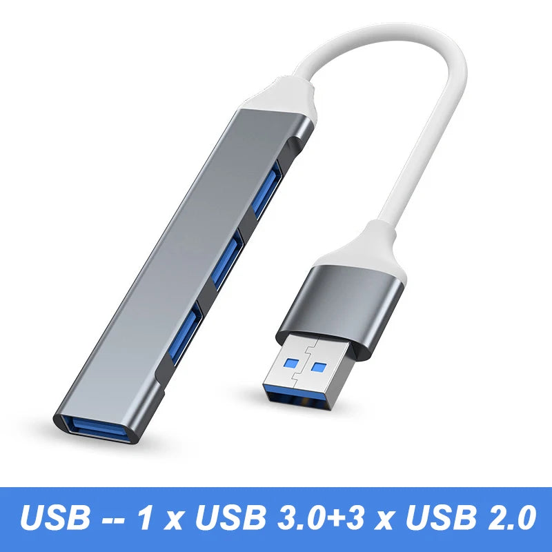 4 Port USB Splitter