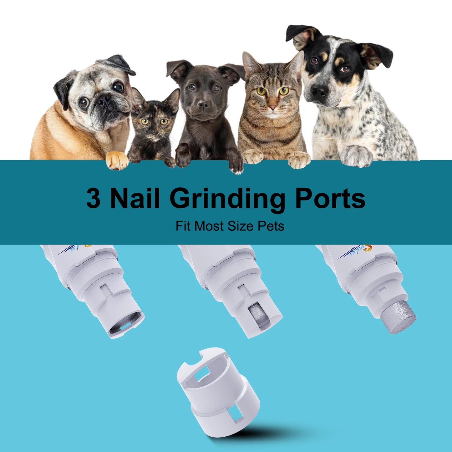 Rechargeable Pet Nail Grinder