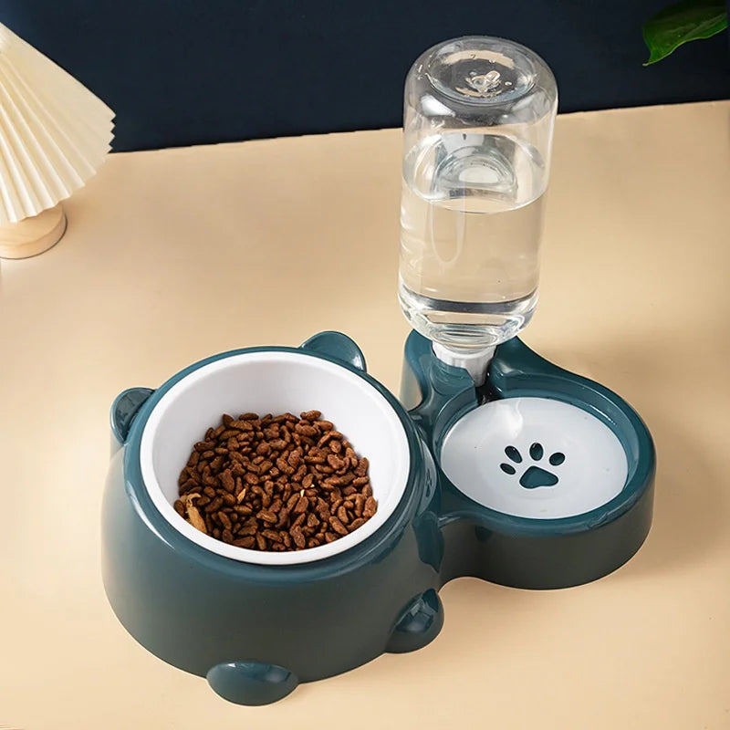 2-in-1 Water and Food Bowl