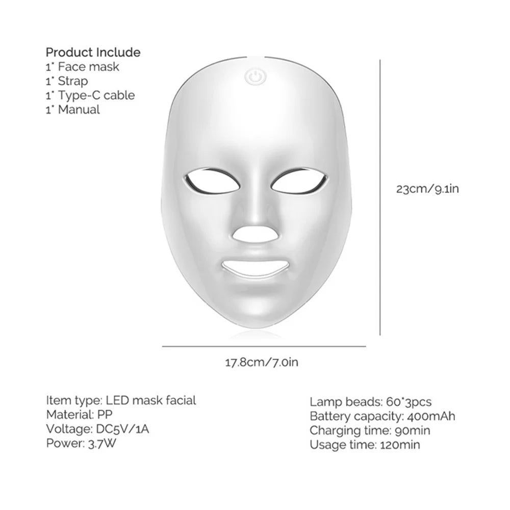LED Anti-Wrinkle Face Mask