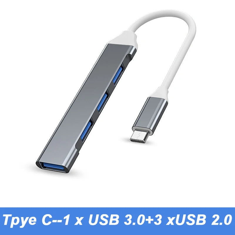 4 Port USB Splitter