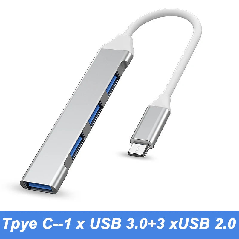 4 Port USB Splitter