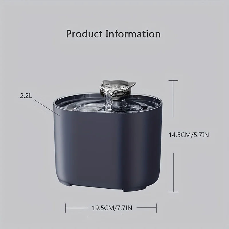 2.2L Pet Water Fountain