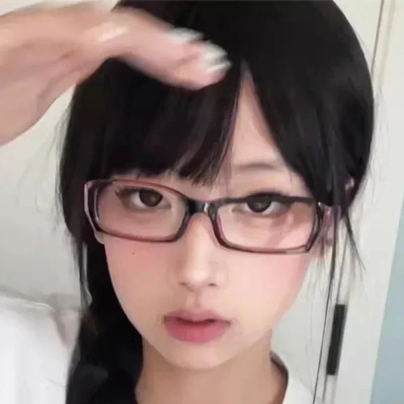 Japanese Small Square Frame Glasses