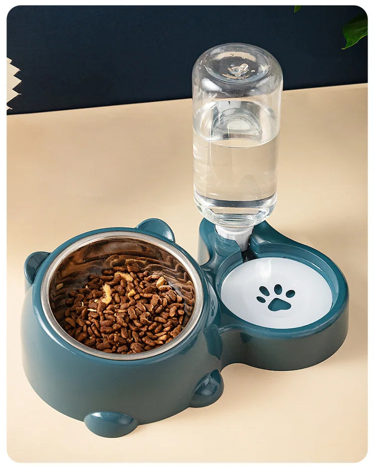 2-in-1 Water and Food Bowl