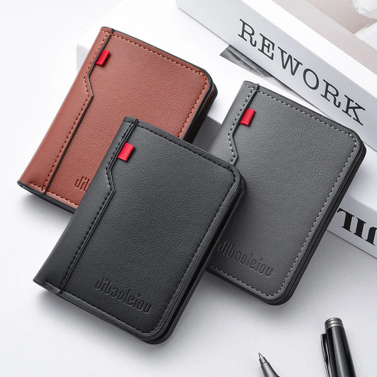 Men's Leather Mini Wallet