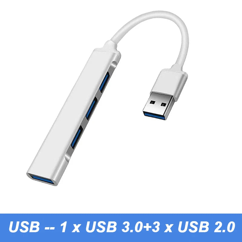 4 Port USB Splitter