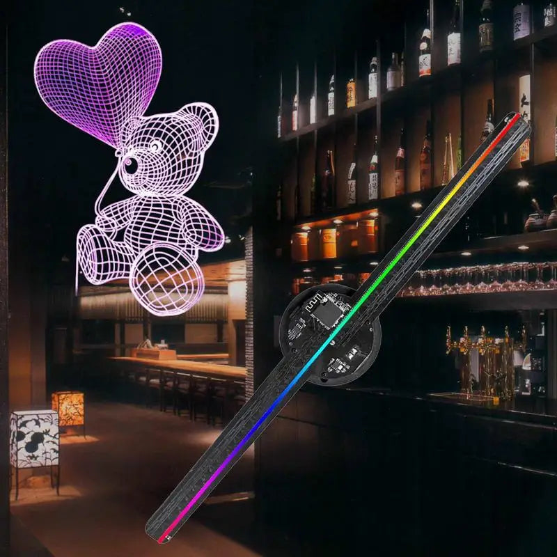 3D Hologram Fan Projector