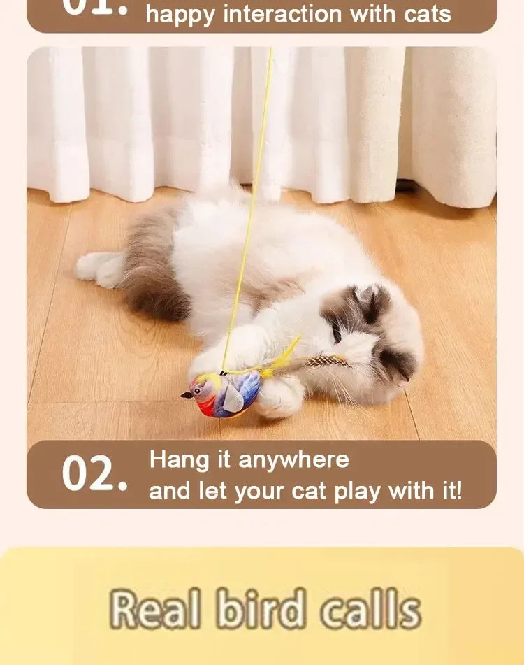 Flapping Bird Cat Toy
