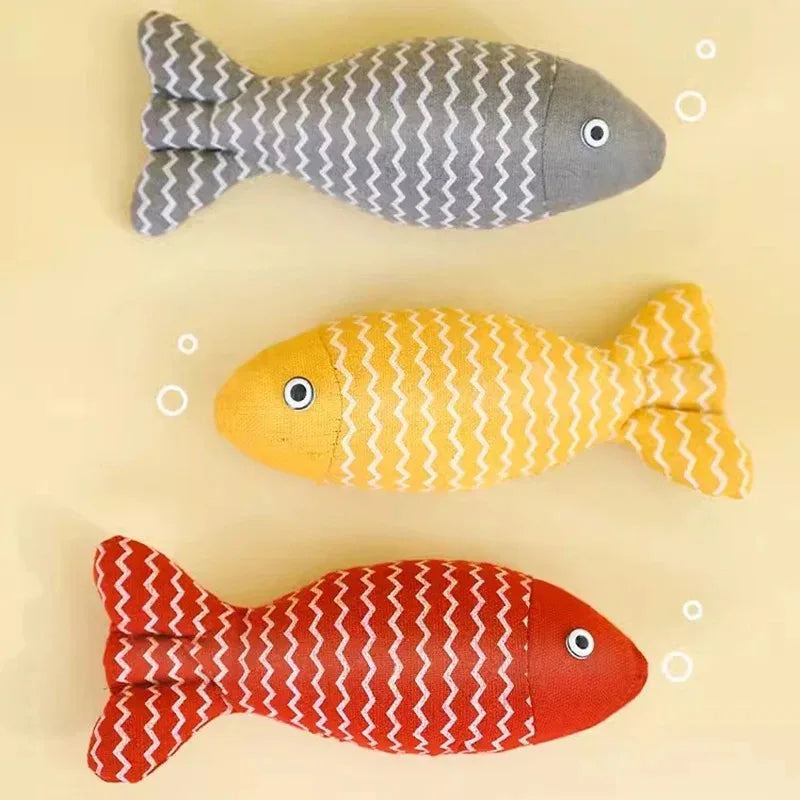 Interactive Fish Cat Toy