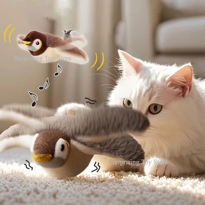 Flapping Bird Cat Toy