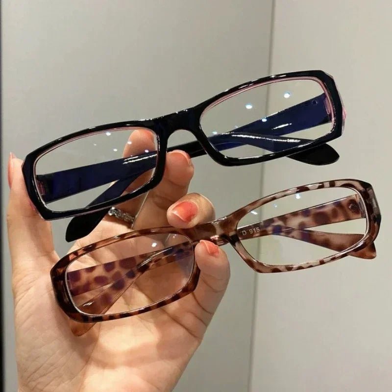 Japanese Small Square Frame Glasses