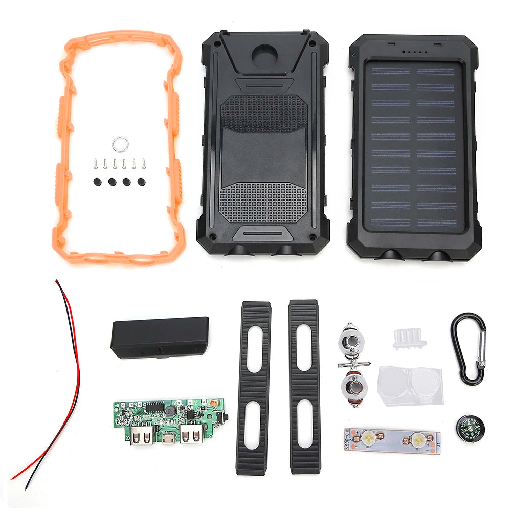 10000mAh Solar Mobile Power Bank