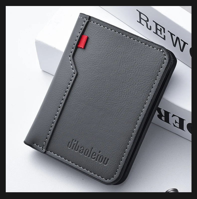 Men's Leather Mini Wallet