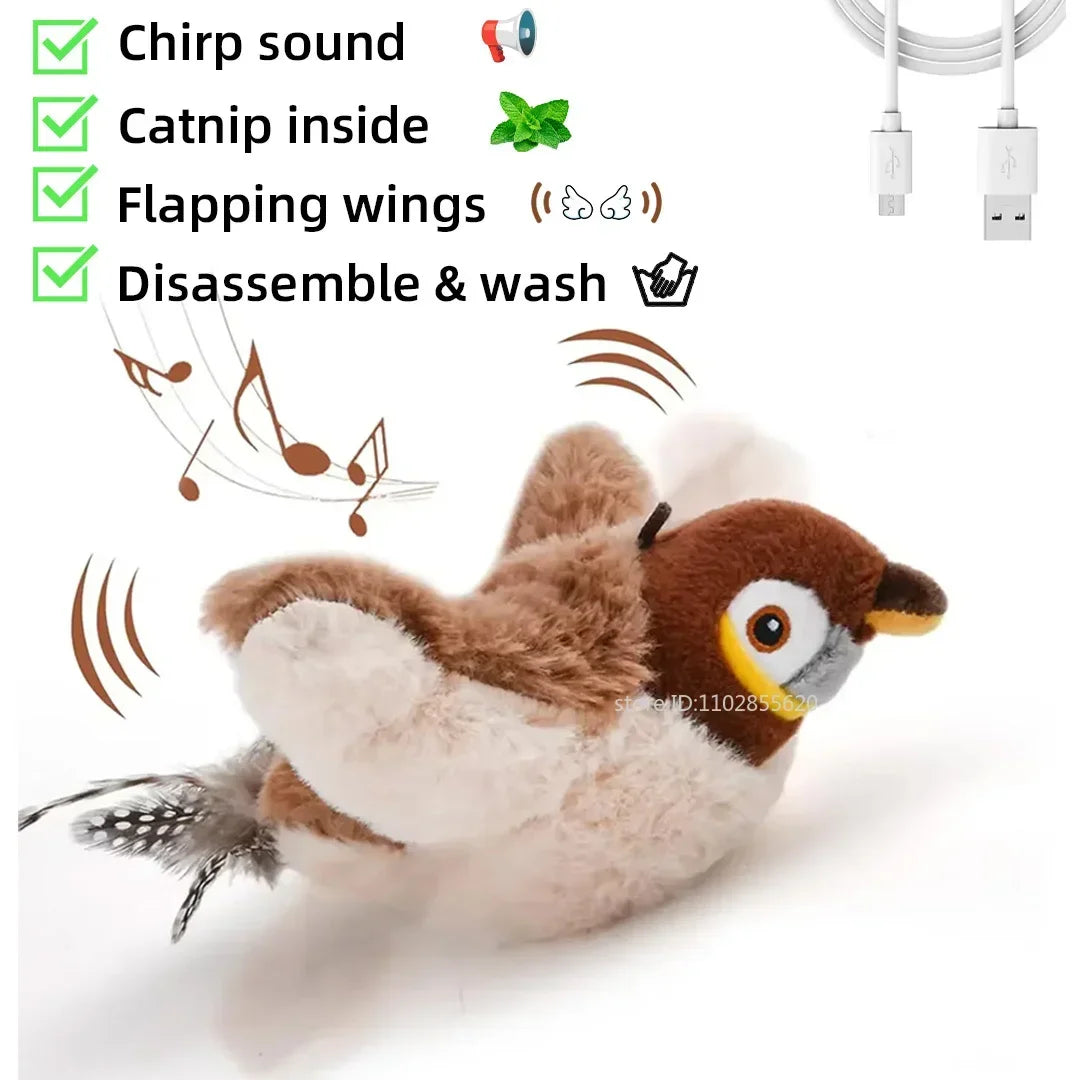 Flapping Bird Cat Toy