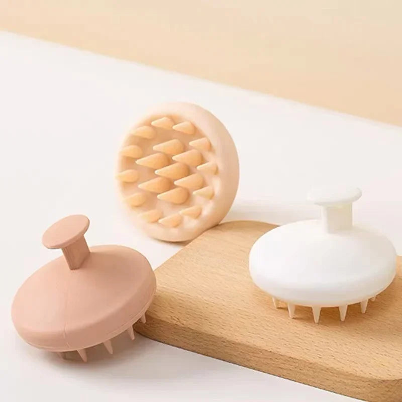 Silicone Scalp Massage Shampoo Brush