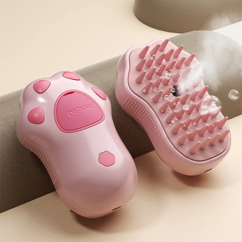 3 in 1 Steam Pet Brush