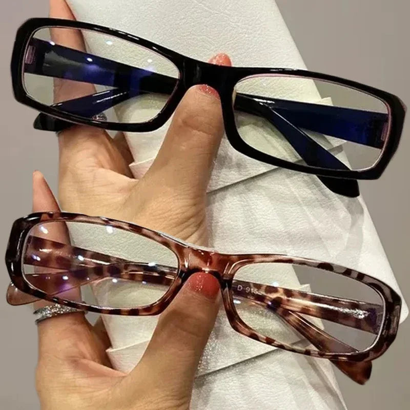Japanese Small Square Frame Glasses
