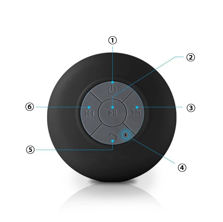 Wireless Waterproof Shower Speaker