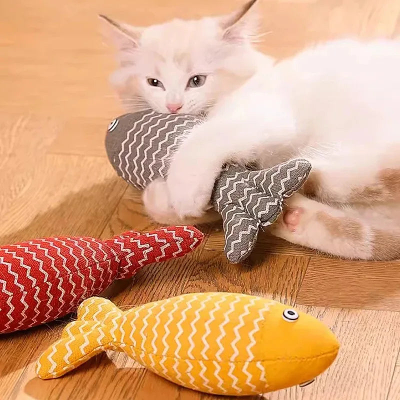 Interactive Fish Cat Toy