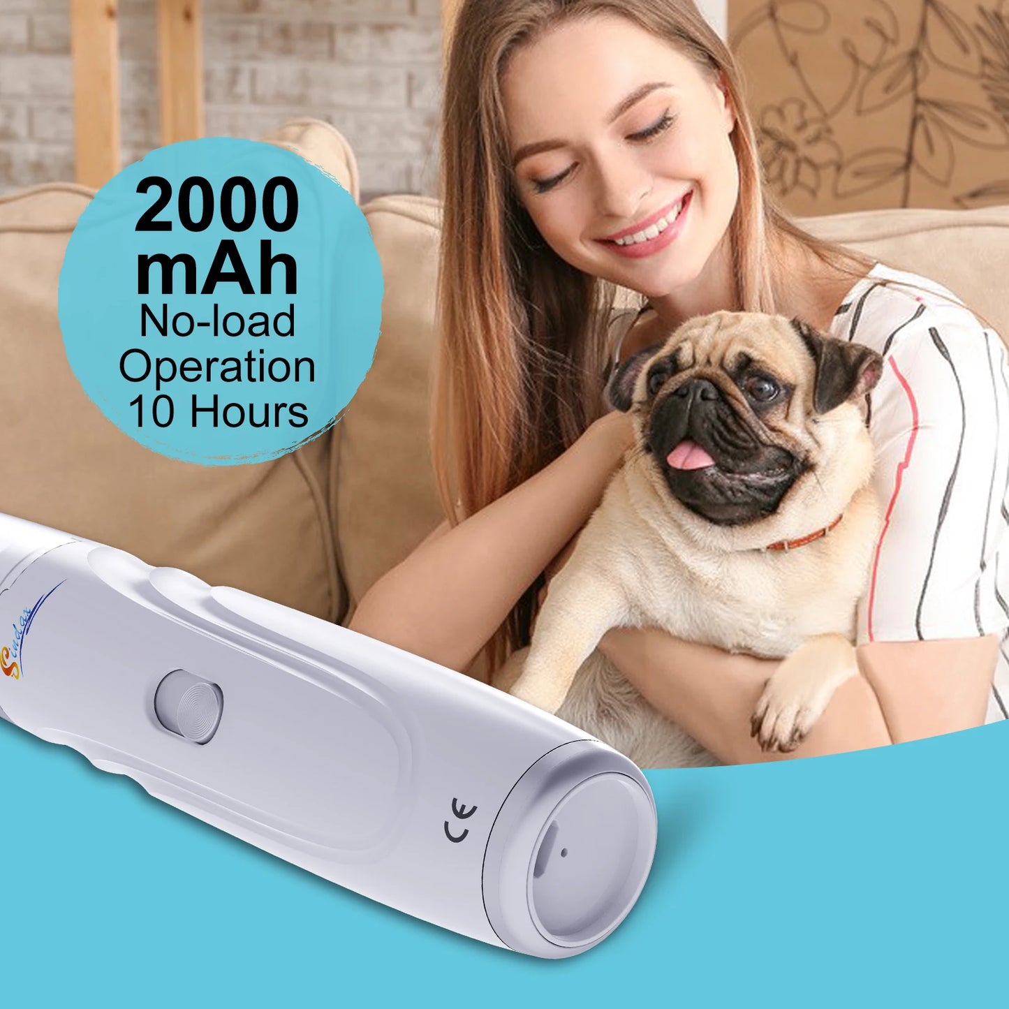 Rechargeable Pet Nail Grinder