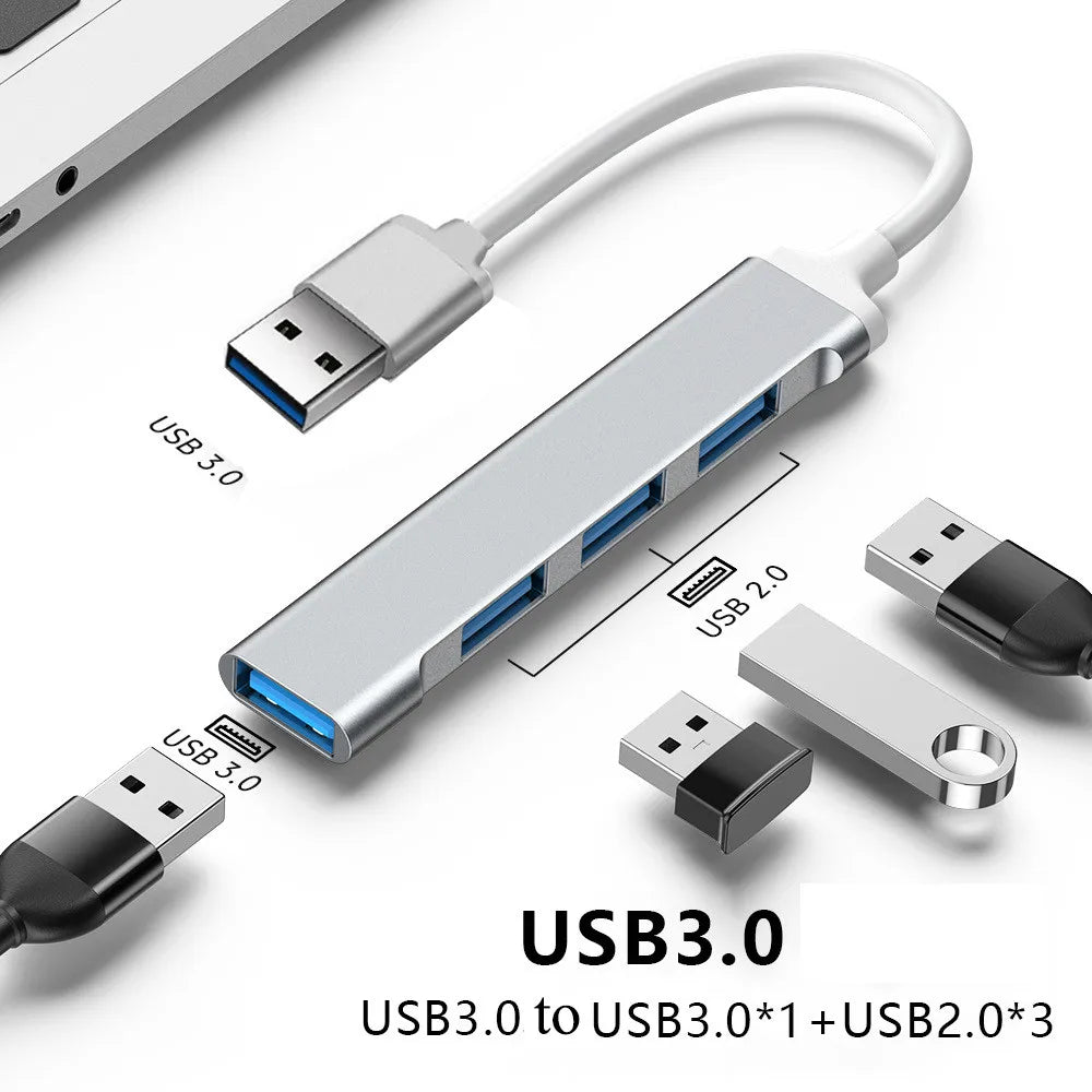 4 Port USB Splitter