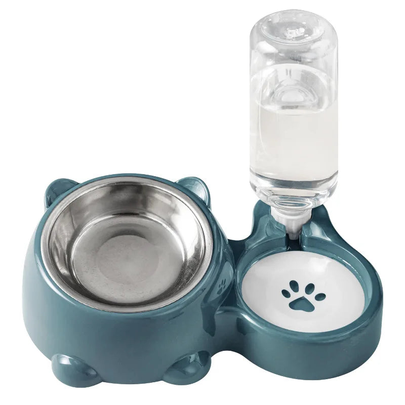 2-in-1 Water and Food Bowl