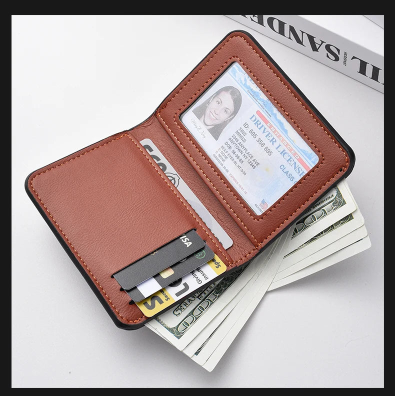 Men's Leather Mini Wallet