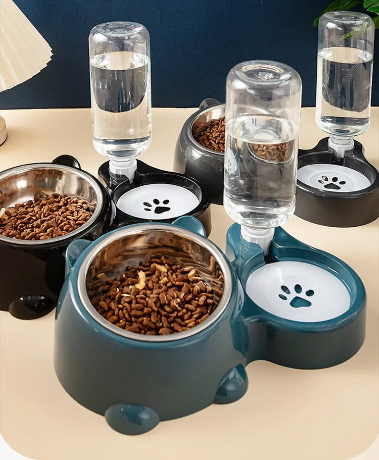 2-in-1 Water and Food Bowl