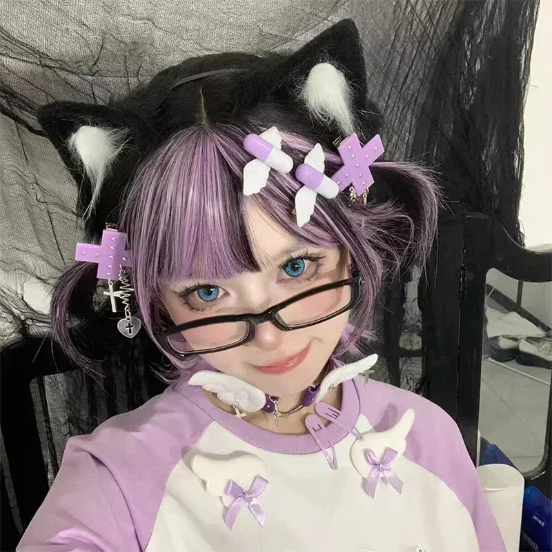 Japanese Small Square Frame Glasses