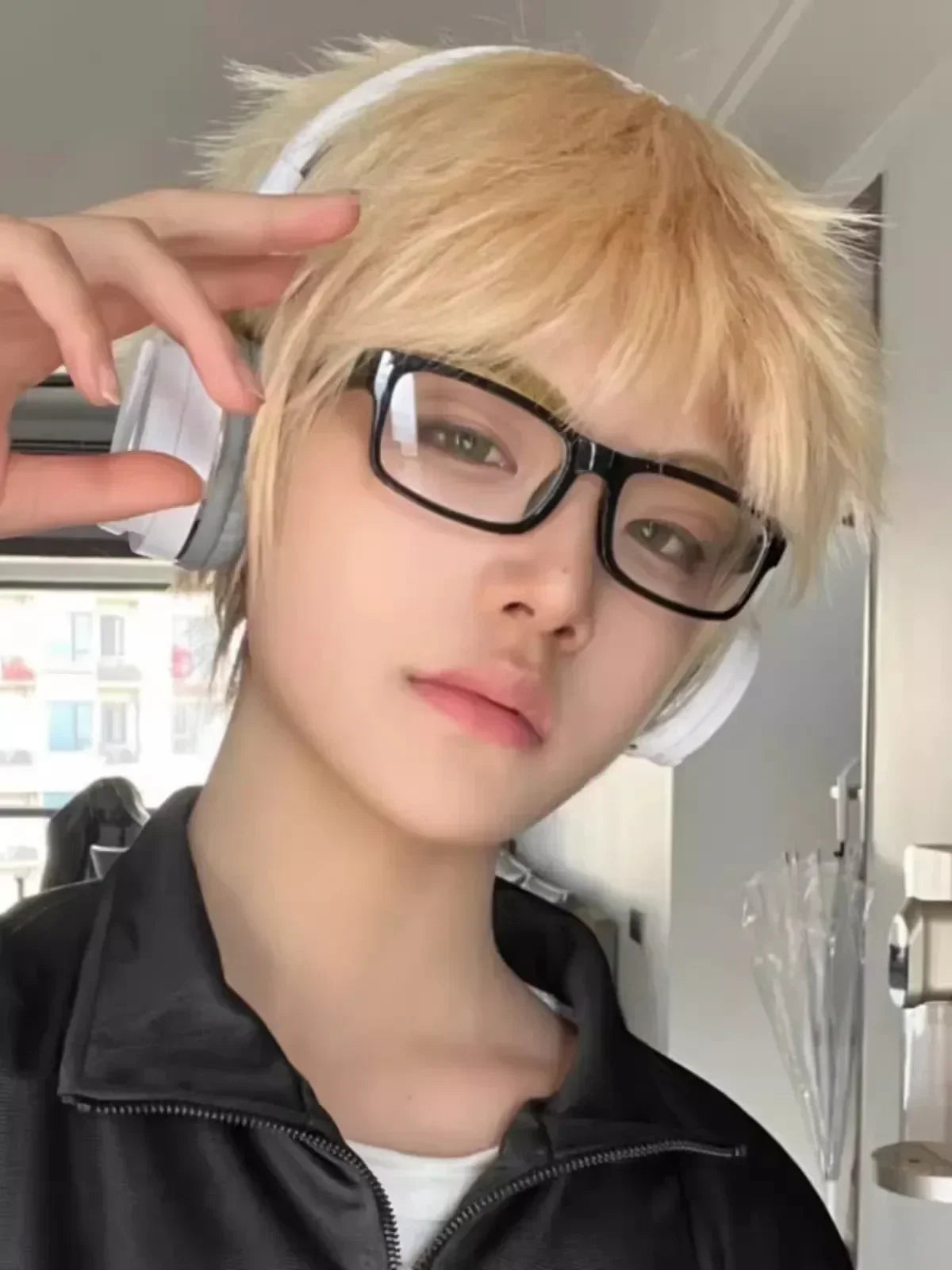 Japanese Small Square Frame Glasses