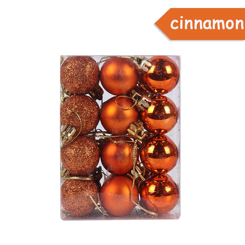 24Pcs Christmas Baubles