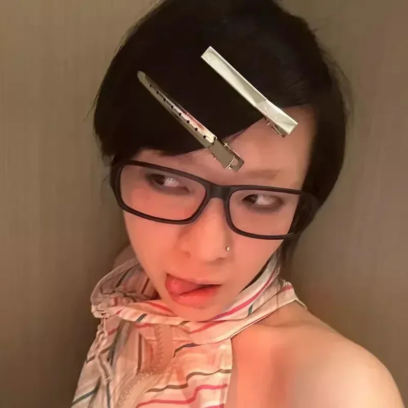 Japanese Small Square Frame Glasses