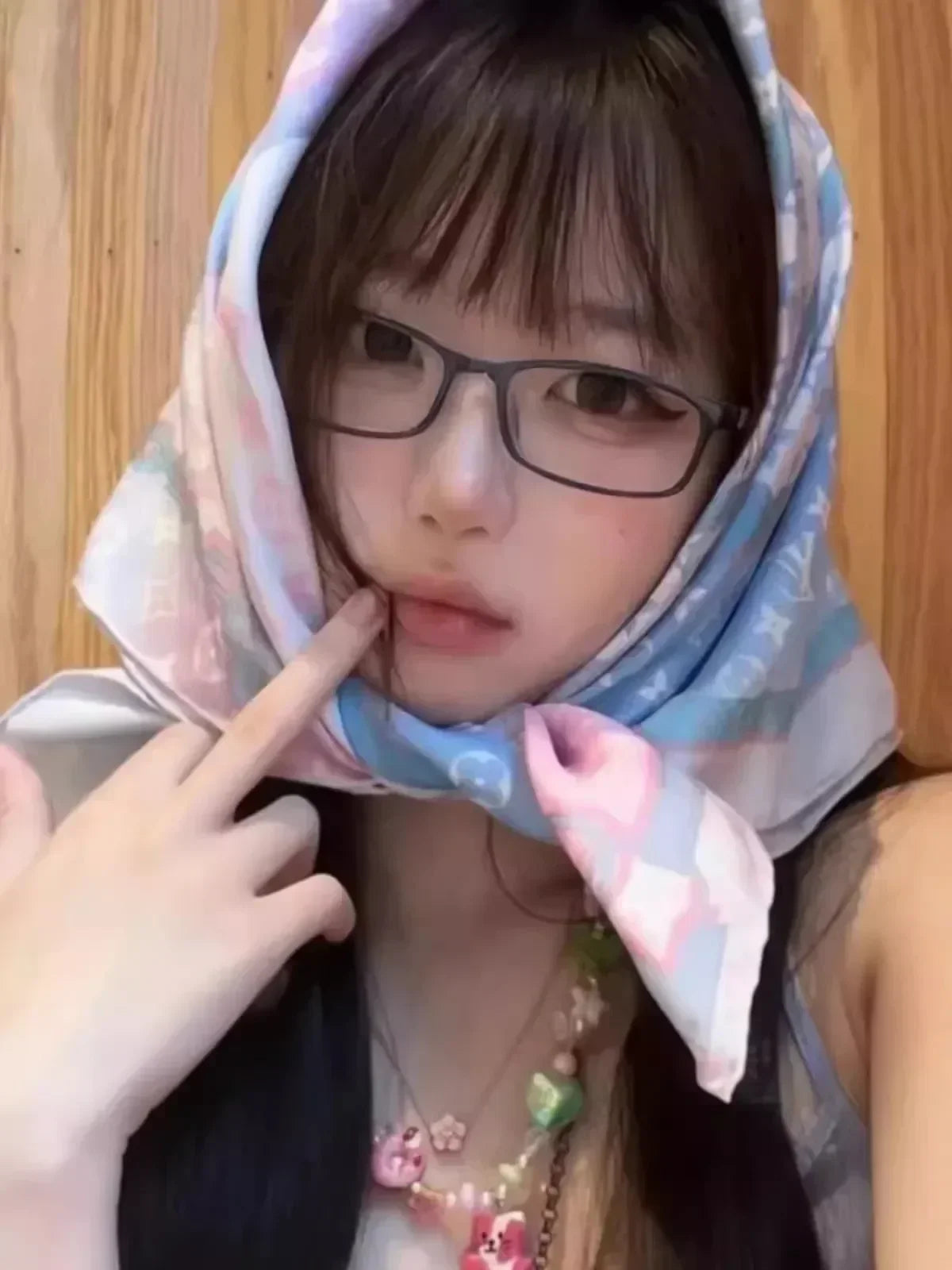 Japanese Small Square Frame Glasses