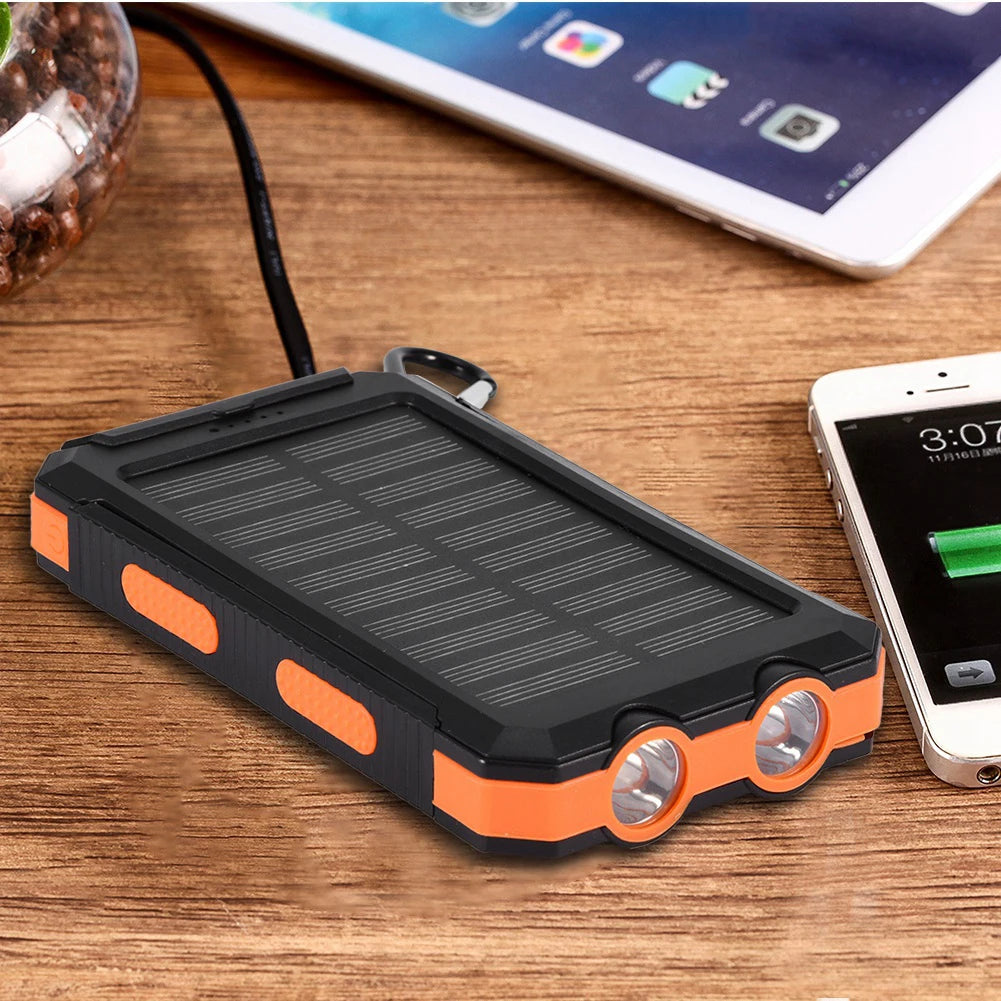10000mAh Solar Mobile Power Bank