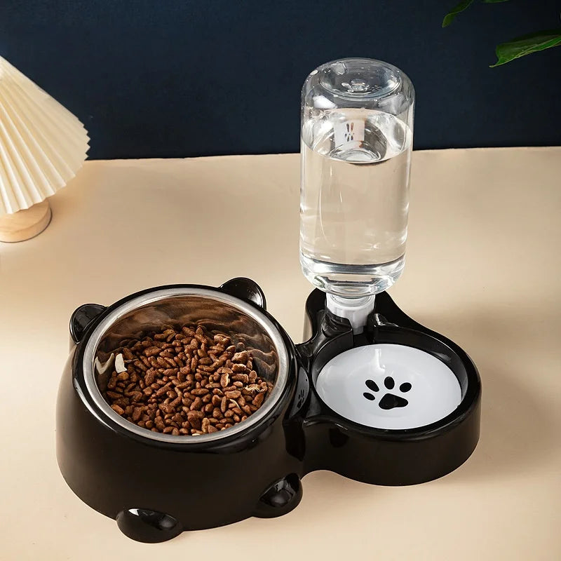2-in-1 Water and Food Bowl