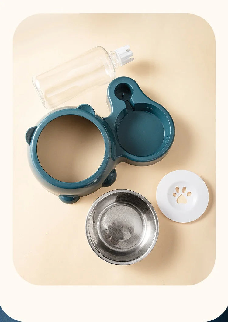 2-in-1 Water and Food Bowl