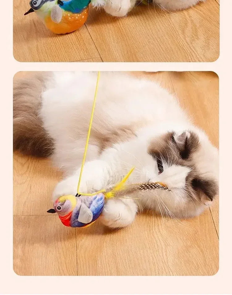 Flapping Bird Cat Toy