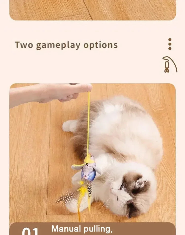 Flapping Bird Cat Toy